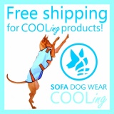 SOFA Dog Wear - Free shipping for COOling products 30. 7. - 6. 8. 2017